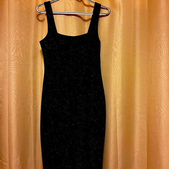 Black midi dress - Picture 1 of 2